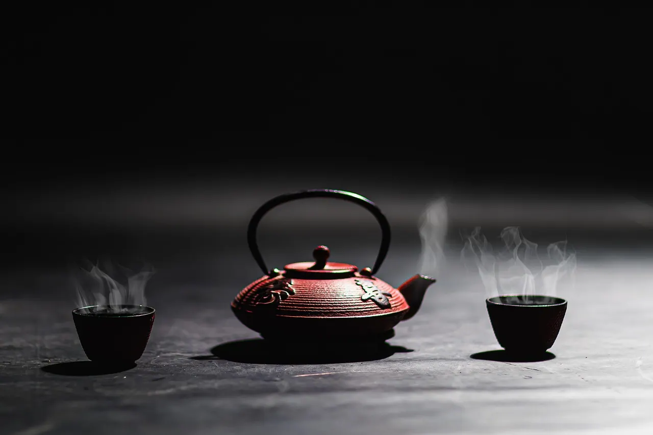 teapot, tea, traditional, ceremony, tea cups, cups, steam, hot tea, drink, beverage, japanese, asian, tea, tea, tea, tea, tea