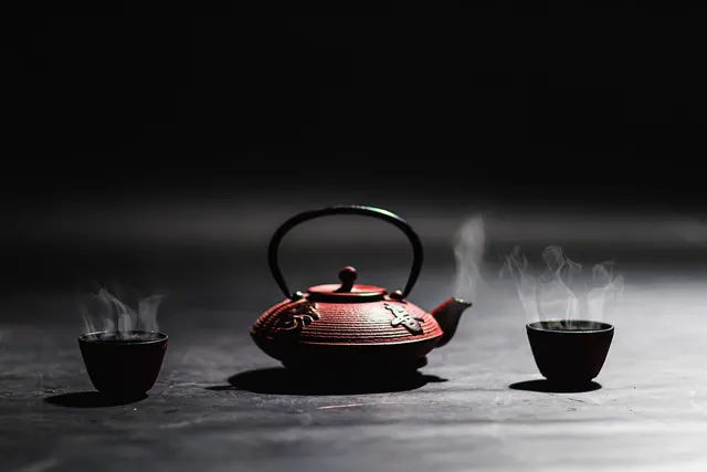 teapot, tea, traditional, ceremony, tea cups, cups, steam, hot tea, drink, beverage, japanese, asian, tea, tea, tea, tea, tea