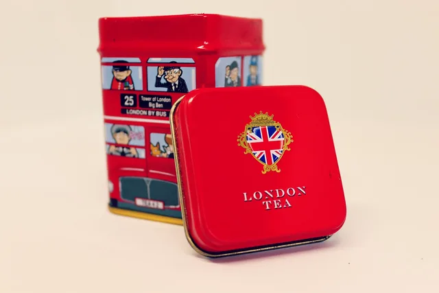 box, tea, tea box, decoration, english tea, london, british, drink, metal box, tea caddy, storage, food, habit, healthy, lid, open, breakfast, tea box, english tea, english tea, english tea, english tea, english tea, tea caddy. Tea collections storage with two containers: decant, date, rotate